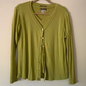 The Territory Ahead Duet: short-sleeve T & Buttoned long sleeve cover.